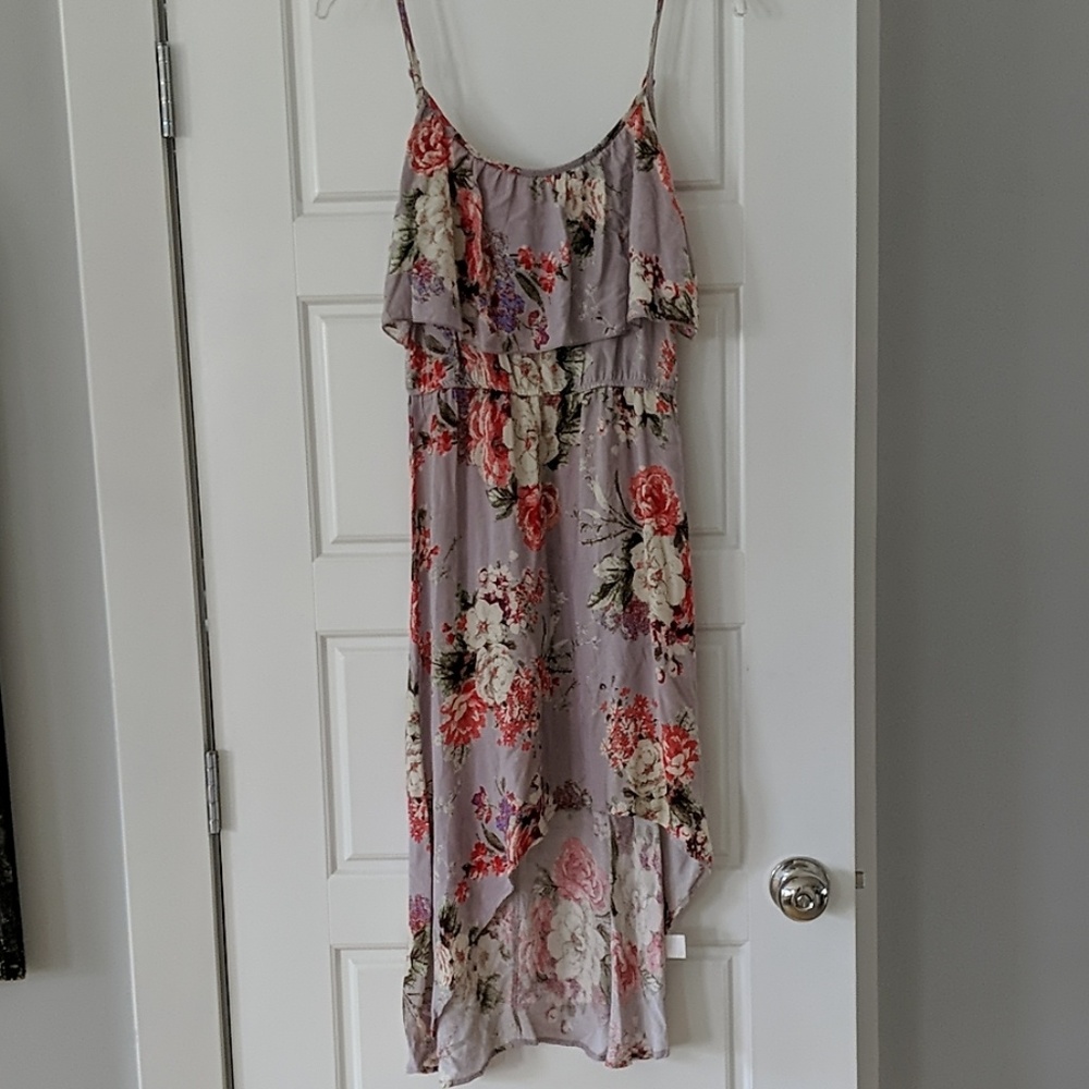 Charlotte Russe Floral High Low Dress